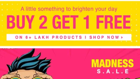 Limeroad new user store offer